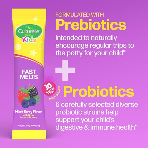 Culturelle Kids Complete Probiotic + Prebiotic Fast Melts, Ages 3+, 30 Ct - image 2