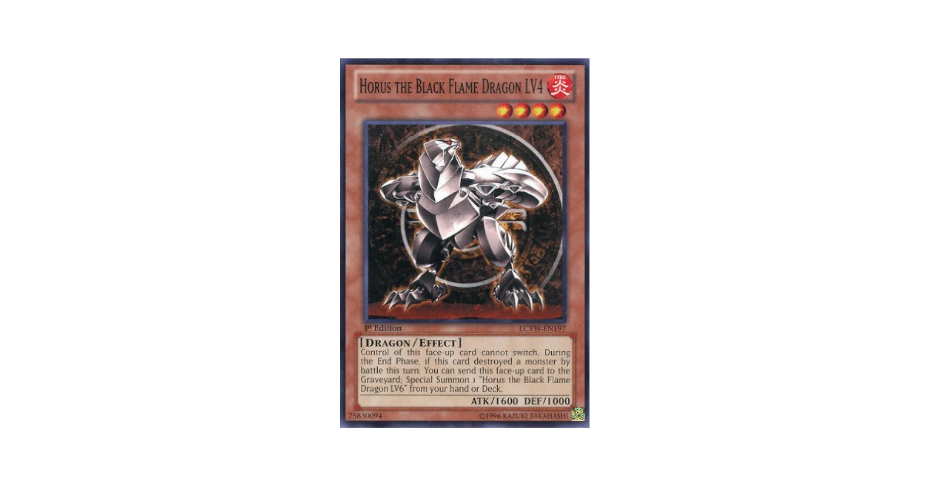 遊戯王ラッシュデュエル Horus the Black Flame Dragon LV4 Horus the Black Flame Dragon LV4 – cardcluster
