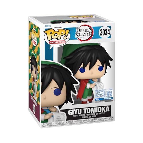 Funko Pop! Animacja: Demon Slayer - Giyu - (Holi) - Ekskluzywny Amazon - Figurka kolekcjonerska winylowa - pomysł na prezent - Oficjalny towar - Zabaw