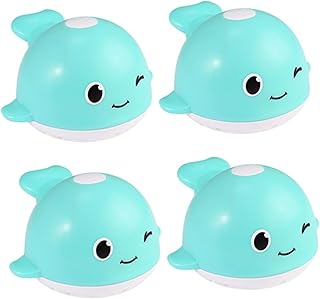 Toyvian 4 Pçs Brinquedos De Banho Brinquedo De Banho De Bebê Brinquedos Para Bebês Brinquedos De Animais Brinquedos De Banheiro Elétrico Aspersão De Água Brinquedo De Aspersão De Água