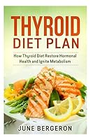Thyroid Diet Plan: How Thyroid Diet Restore Hormonal Health and Ignite Metabolism (Thyroid Healthy, Thyroid Disease, Thyroid Diet Cookbook, Thyroid Diet and Lifestyle, Thyroid Diet Revolution) 1508760055 Book Cover