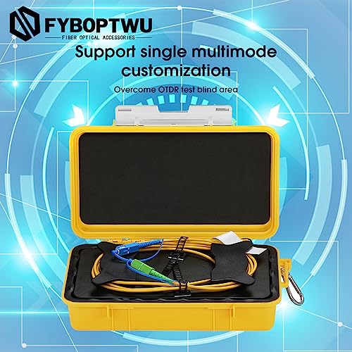 OTDR Launch Cable Box monomode 500m SC UPC APC cordon testeur fibre optique - 6