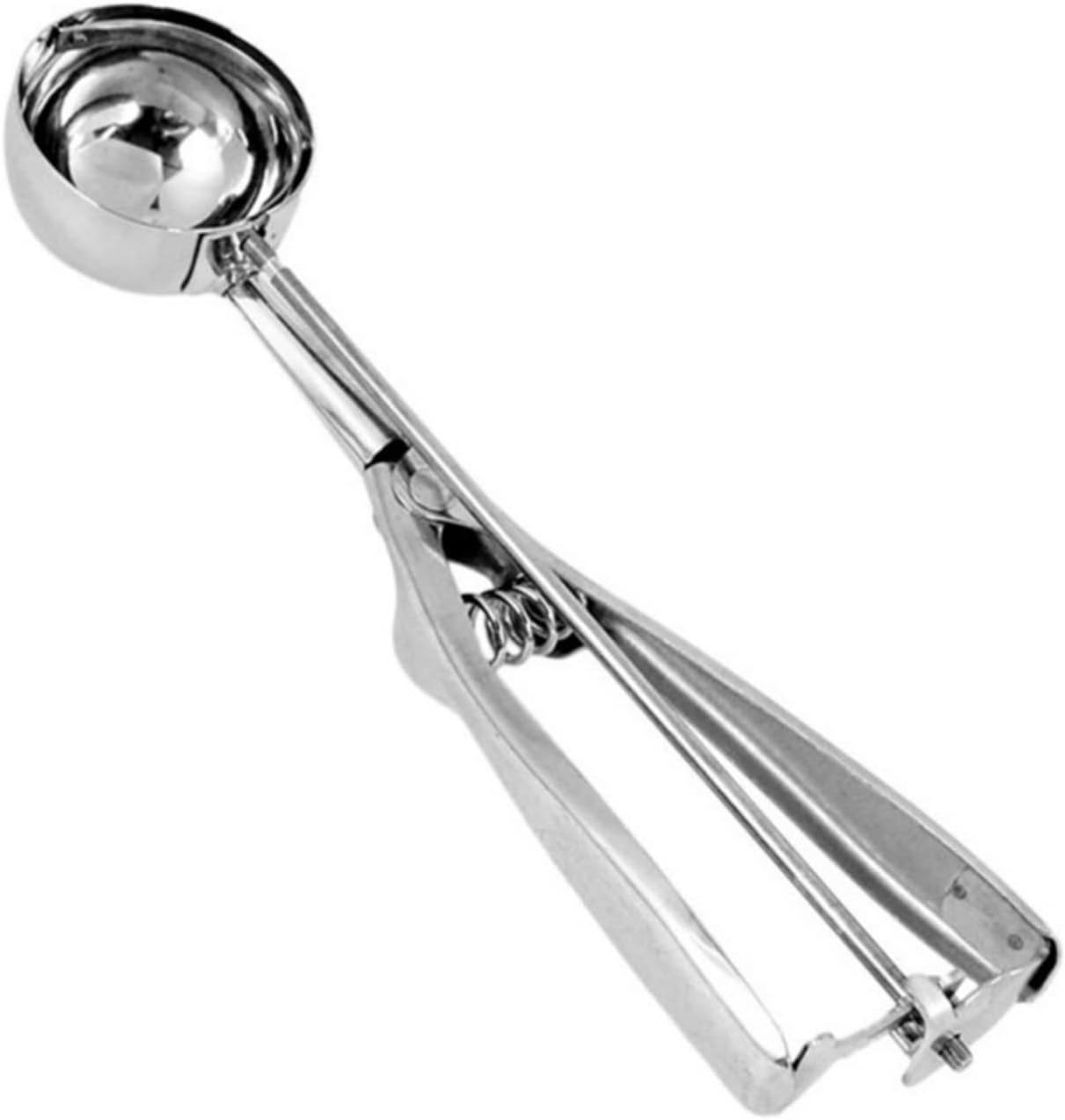 Ice Cream Scoops,304 Stainless Steel Cookie Scoop for Meatballs,Manual
