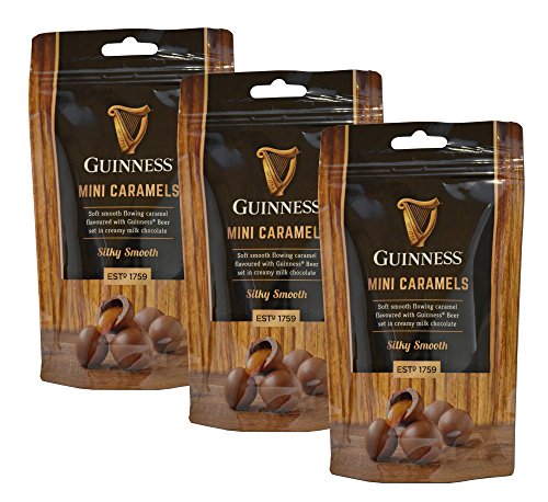 Guinness Milk Chocolate Mini Caramel Truffles 102G x 3 Packs