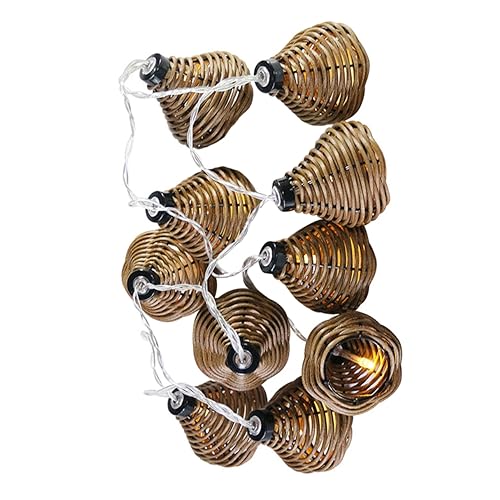 Guirlande lumineuse interieur exterieur LED Mipcase rotin deco mariage jardin