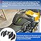 Midimttop Motorrad Gas Kraftstoff Tank Traktion Pad Aufkleber Gummi Seite Knie Grip Protector Aufkleber Abziehbilder fit for SU&ZU&KI GSX-8R GSX-8S GSX8R GSX8S 2023-2025