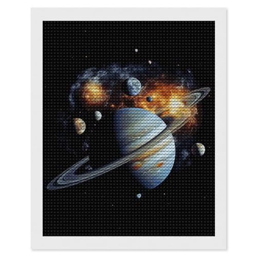 Kit peinture diamant Jupiter BVNMT broderie strass ronds pour loisirs créatifs