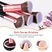 Makeup Brushes Makeup Brush Set - 16 Pcs BESTOPE PRO Premium Synthetic Foundation Concealers Eye Shadows Make Up Brushes set,Eyeliner Brushes(RoseGold)
