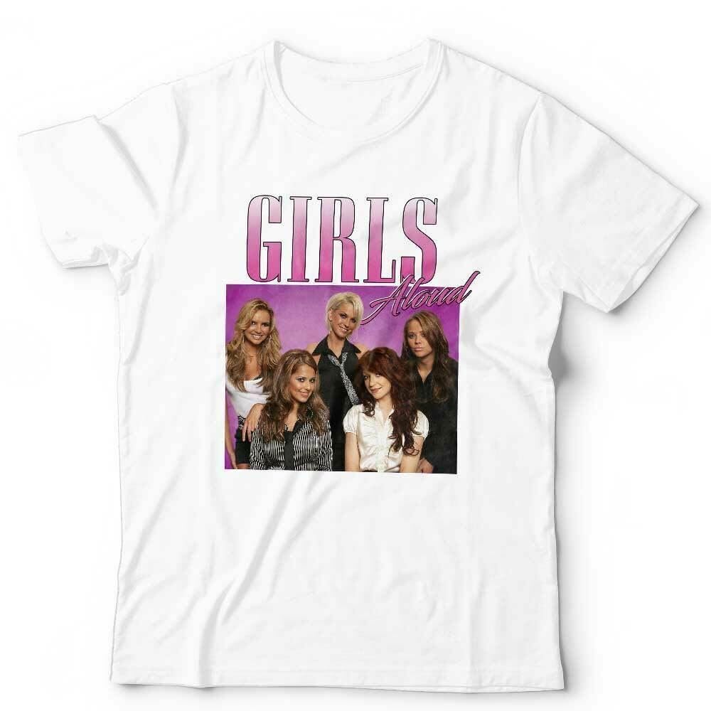 OSSMHP Girls Aloud Appreciation Tshirt Unisex & Kids Homage Throwback Stag Hen Do Funny Whites