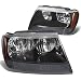 DNA Motoring HL-OH-JGC99-BK-AM Headlight Assembly, Driver and Passenger Side