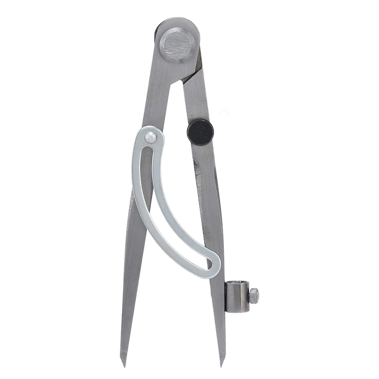 XHTLLO Wing Divider, High Accuracy Carbon Steel Locking Wing Divider, Adjustable Professional Leather Divider, Woodworking Scribing Tool, for Geometry, Drawing, Drafting[250mm]