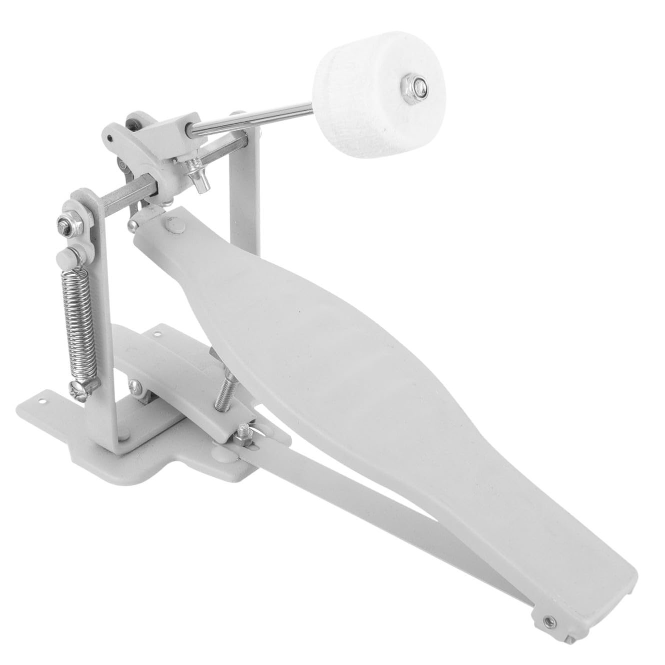 MAGICLULU Pedale Singolo Grancassa in Robusto Accessorio Tamburo Resistente per Batteria Acustica ed Elettronica Martello Pedale Basso Facile da Installare per Jazz e Pratica