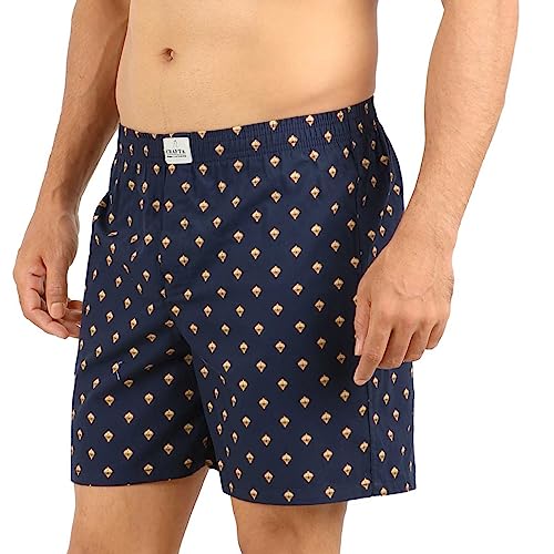Image of ALPHABETS Men's Cotton Boxer Briefs