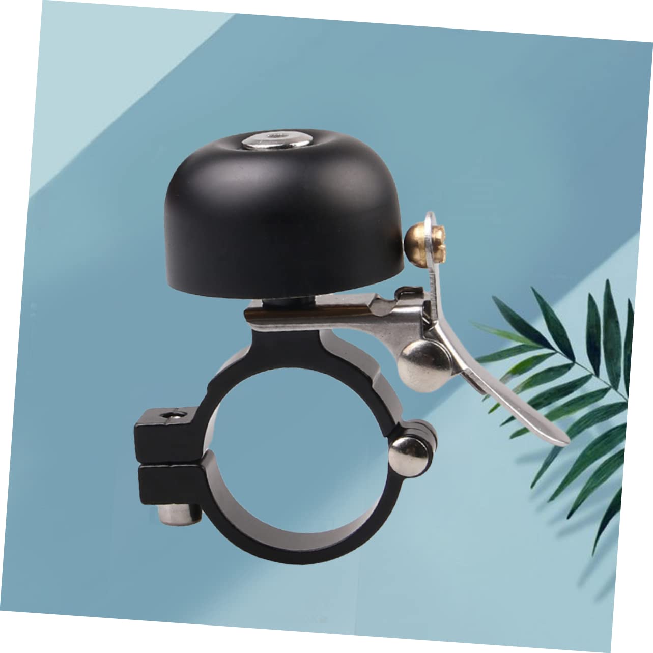 POPETPOP Cloche Classique Anti Rouille Sonnette de Guidon klaxon de vélo électrique Anneau de vélo à Fort Son Cloche de vélo Forte et croustillante Cloche de vélo de Route Black