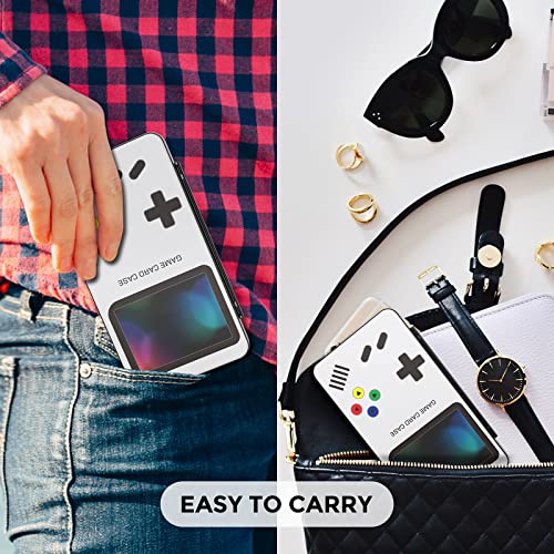 HEIYING Switch Game Card Case for Nintendo Switch 2/ OLED / Lite,Customized Pattern Portable Travel Carry Case with 72 Game Card Slots and 24 Micro SD Cards Slots - Image 6