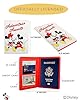 Disney Mickey & Minnie Mouse Reisepasshülle, Reisezubehör, offizielles Lizenzprodukt, Mehrfarbig, klassisch, Mehrfarbig, Einheitsgröße, Klassisch #5