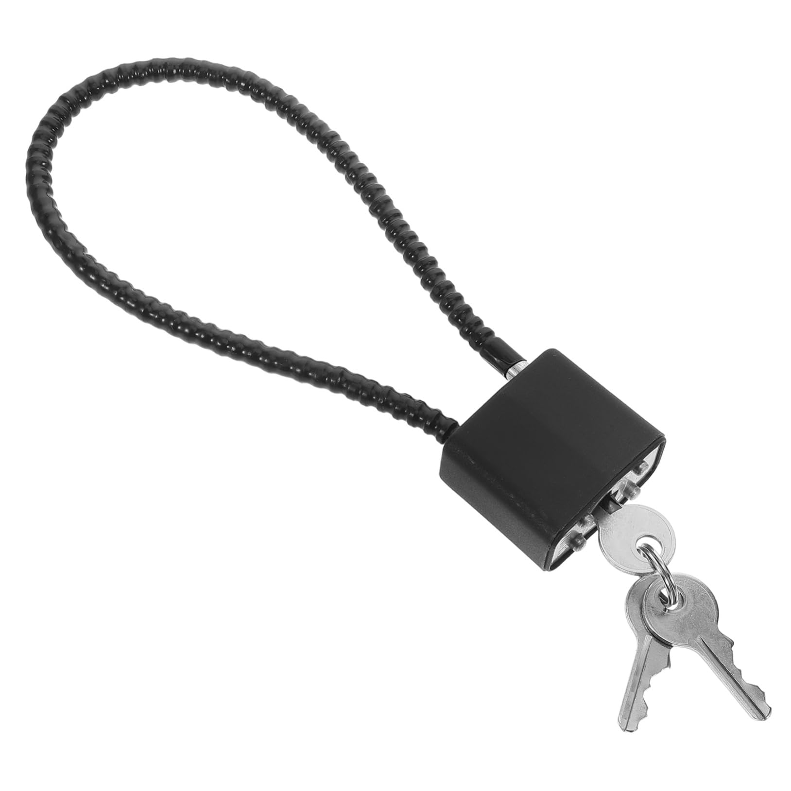 Abaodam Cable Lock with Keys Lightweight and for Bicycles Electric Scooters Cabinets and Doors Rustproof Heavy Duty Design for Everyday Use