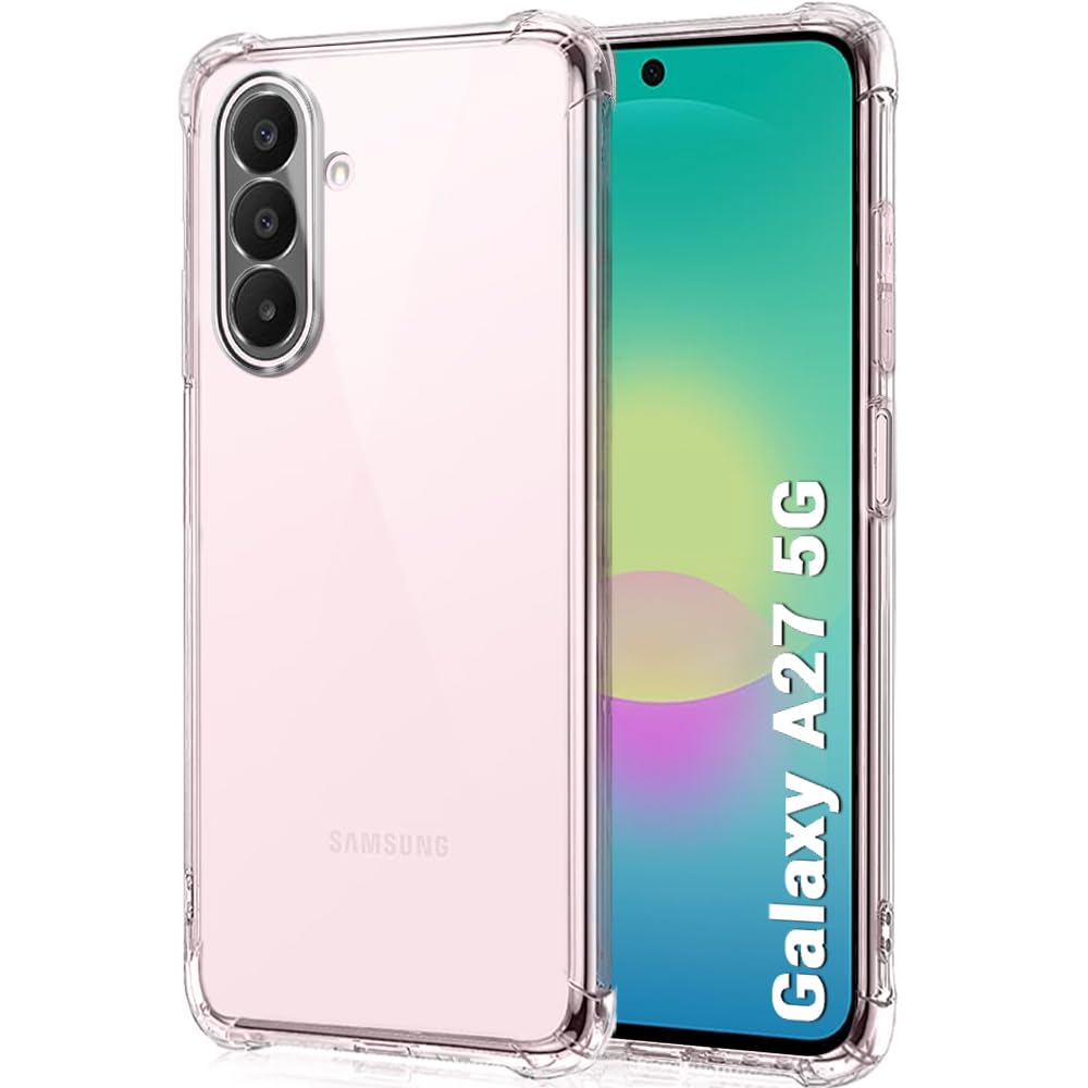 TheGiftKart Transparent Crystal Clear Back Cover Case for Samsung Galaxy M17e 5G / A07 / F70e / A07 5G | Shockproof Soft TPU Case | Cushioned Edges for Ultimate Protection Cover (TPU, Transparent) — Amazon image 26