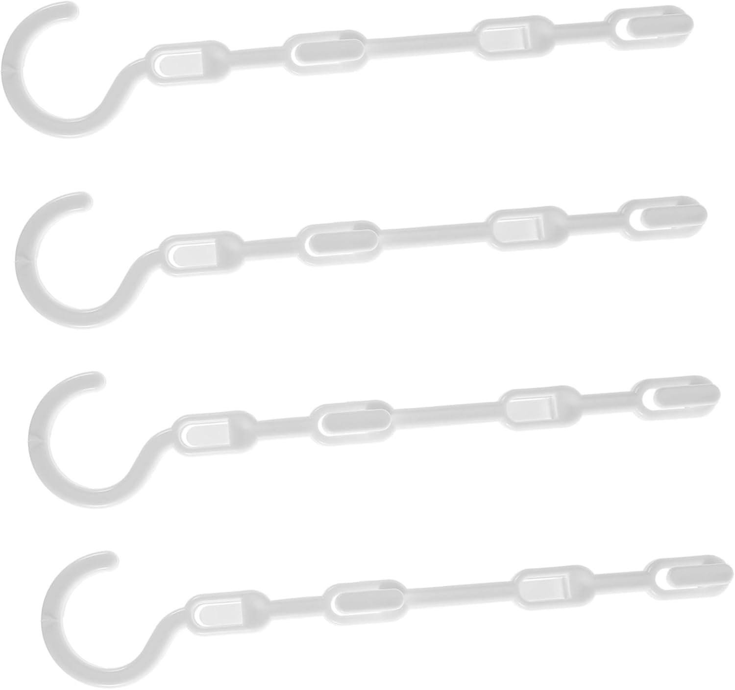 VOSAREA 20pcs Space-Saving Vertical Clothes Hanger for Heavy Duty Clothing Multi-Functional Indoor Organizer for Coats Sweaters and Pants Material for Apartments and Hotels