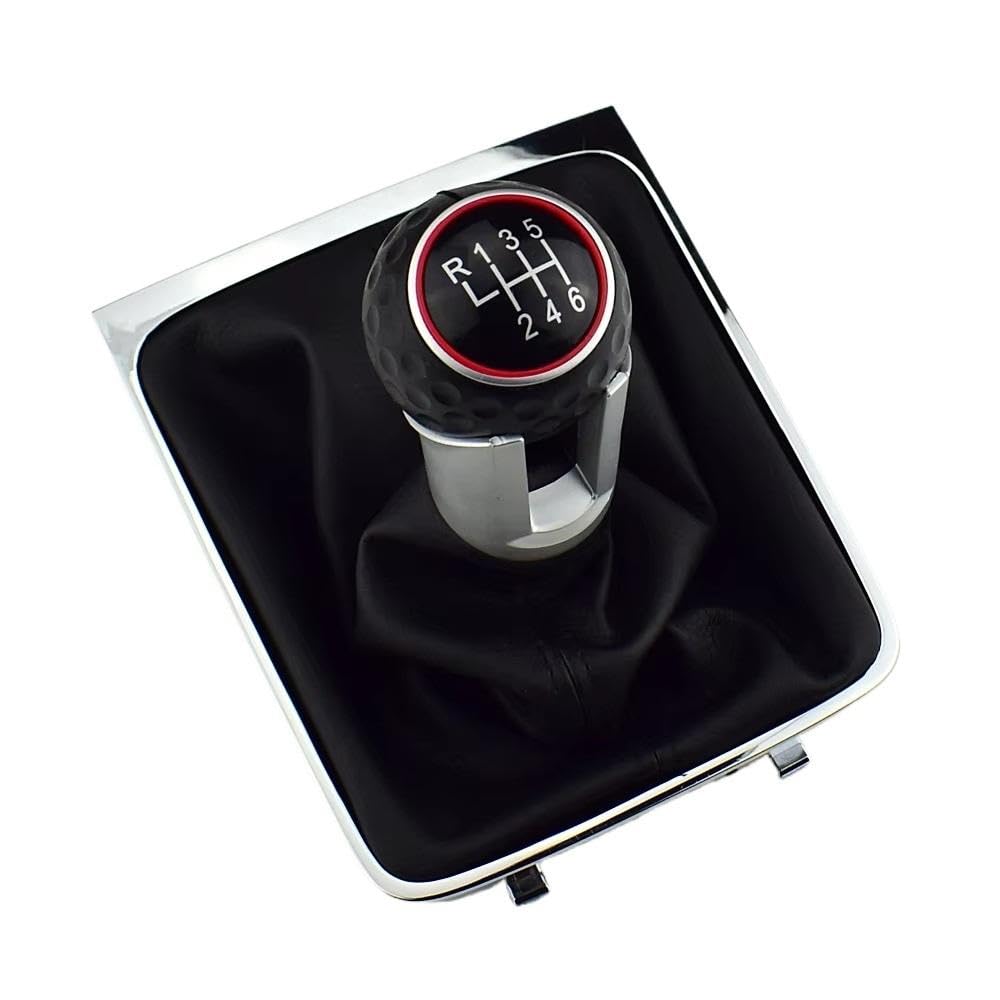 Ydxherta 6 Speed Auto Accessory 5/ M Gear Shift Knob Car Styling Accessories For Passat B6 2005-2011(6 Speed)