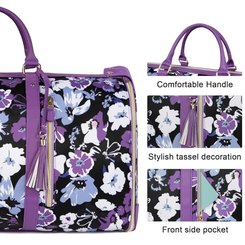 Image of Carry On Garment Bag, Floral, Travel