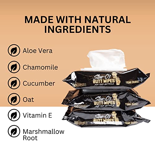Steve-O's Hot Sauce For Your Butthole Bundle Set | Original Hot Sauce + Butthole Destroyer + Plant-Based Butt Wipes (1 Of Each) #TOP1