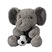 Lambs & Ivy Future All Star Plush Elephant Blazer, Blue/Gray
