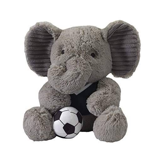 Lambs & Ivy Future All Star Plush Elephant Blazer, Blue/Gray
