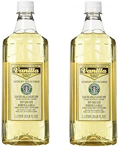 Starbucks Flavored Syrup (Sugar-free Vanilla, 2 Bottle Pack)