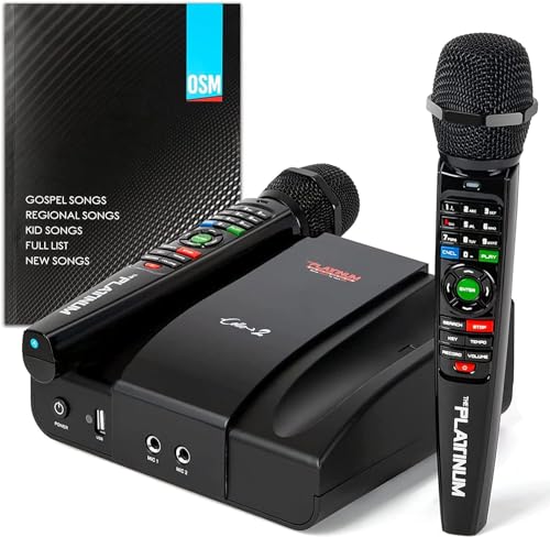 Platinum Cello 2 karaoke system with mixed-language songs