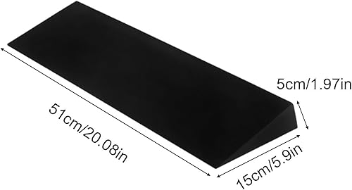Miniatura 5 de Cuña en cuñas para sentadillas grandes de espuma de yoga, bloque de cuña para sentadillas profundas y estiramiento de pies, tabla inclinada para