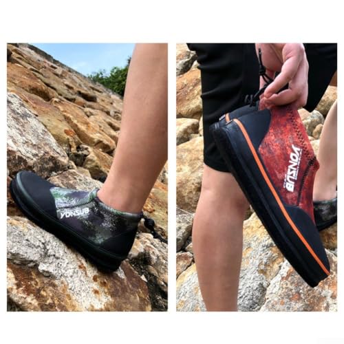 Botas de vadeo con clavos que evitan resbalones en la pesca en roca 7