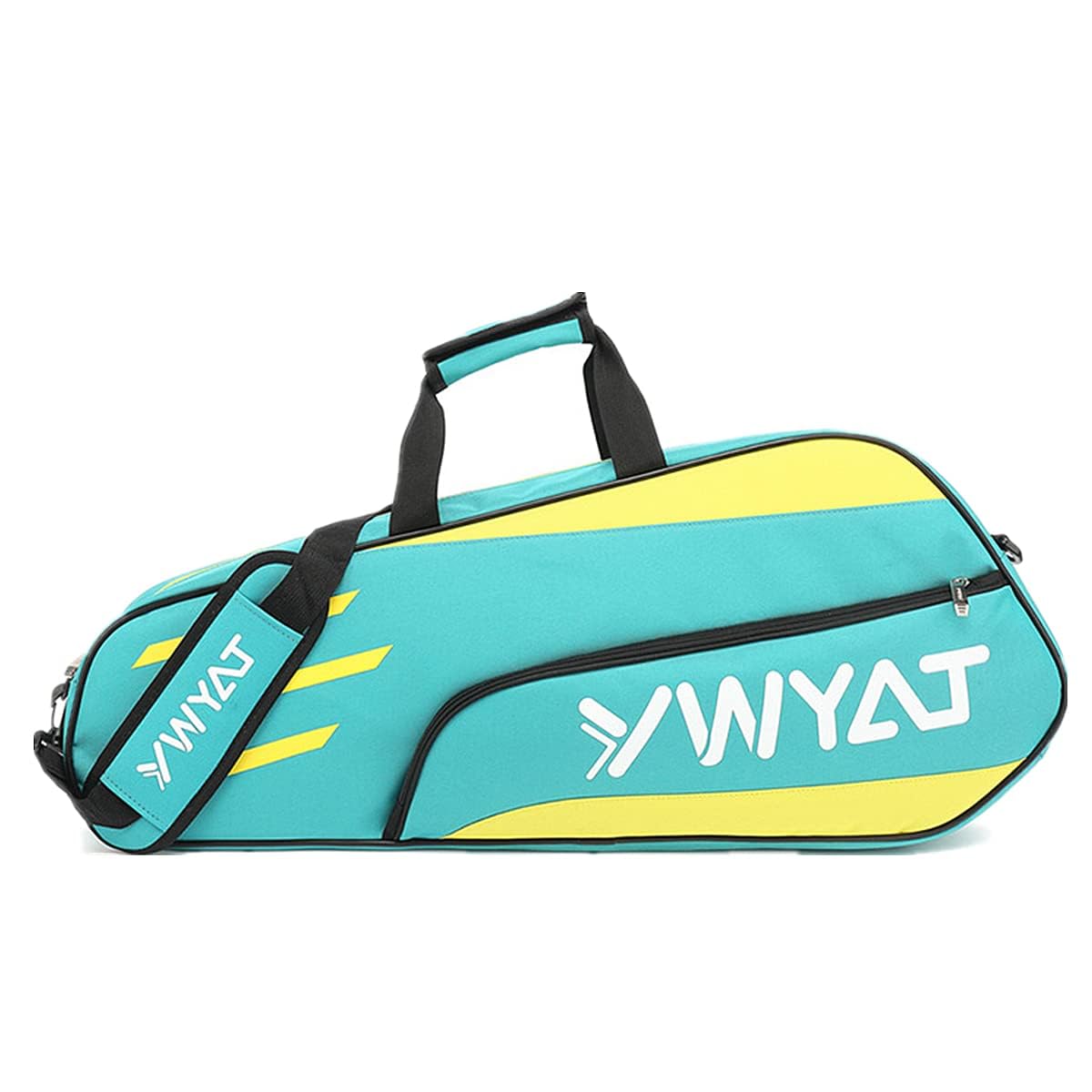 3 Sac De Raquette De Tennis avec BandoulièRe RéGlable Et DéTachable, Sac De Raquette ImperméAble, LéGer Et Spacieux pour Le Tennis Et Le Badminton