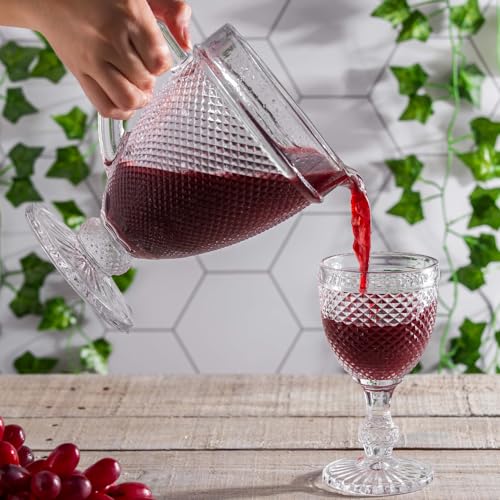 Conjunto de 6 Taças para Água de Vidro Sodo-Cálcico Rojemac Transparente