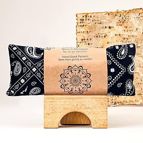 Eye Pillow With Extra Cover Yoga Meditation Accessories Lavender Aromatherapy Weighted Eye Mask For Sleeping, Yoga, Meditation, Self Care Relaxation Gifts For Women, Mom, Men #TOP6