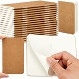 Outus 15 Pcs Mini Pocket Notebook 2.5' x 4' Small Journal Kraft Paper Notepads Bulk Softcover Pocket Notepad Memo Diary Subject Notebooks for Traveler Worker(Brown,Blank Style)