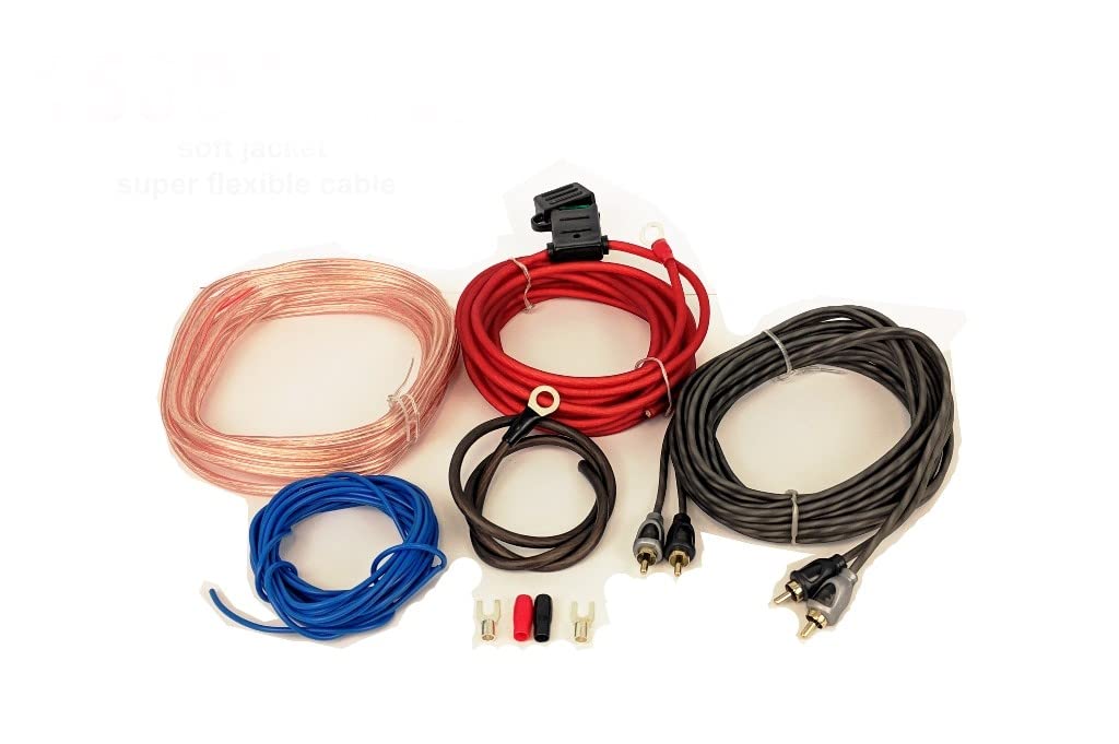 Kit Cavi Cablaggio Ipianto Audio In Auto 2 Awg 35 ² Portafusibile - Foto 5