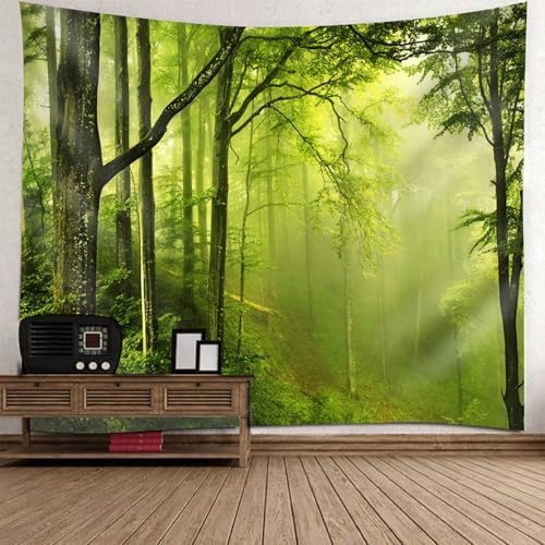 Tapisserie tenture nature 150x150cm pour transformer une piece sans travaux