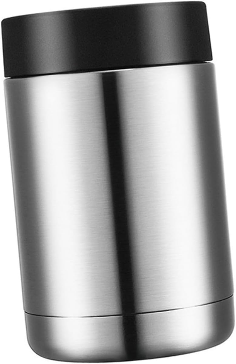 Ciieeo 12oz Practical Stainless Steel Can Cover for Beverages Insulated Vacuum Design for Outdoor Activities and Camping No Sweat Scratch Resistant Fits Standard Cans