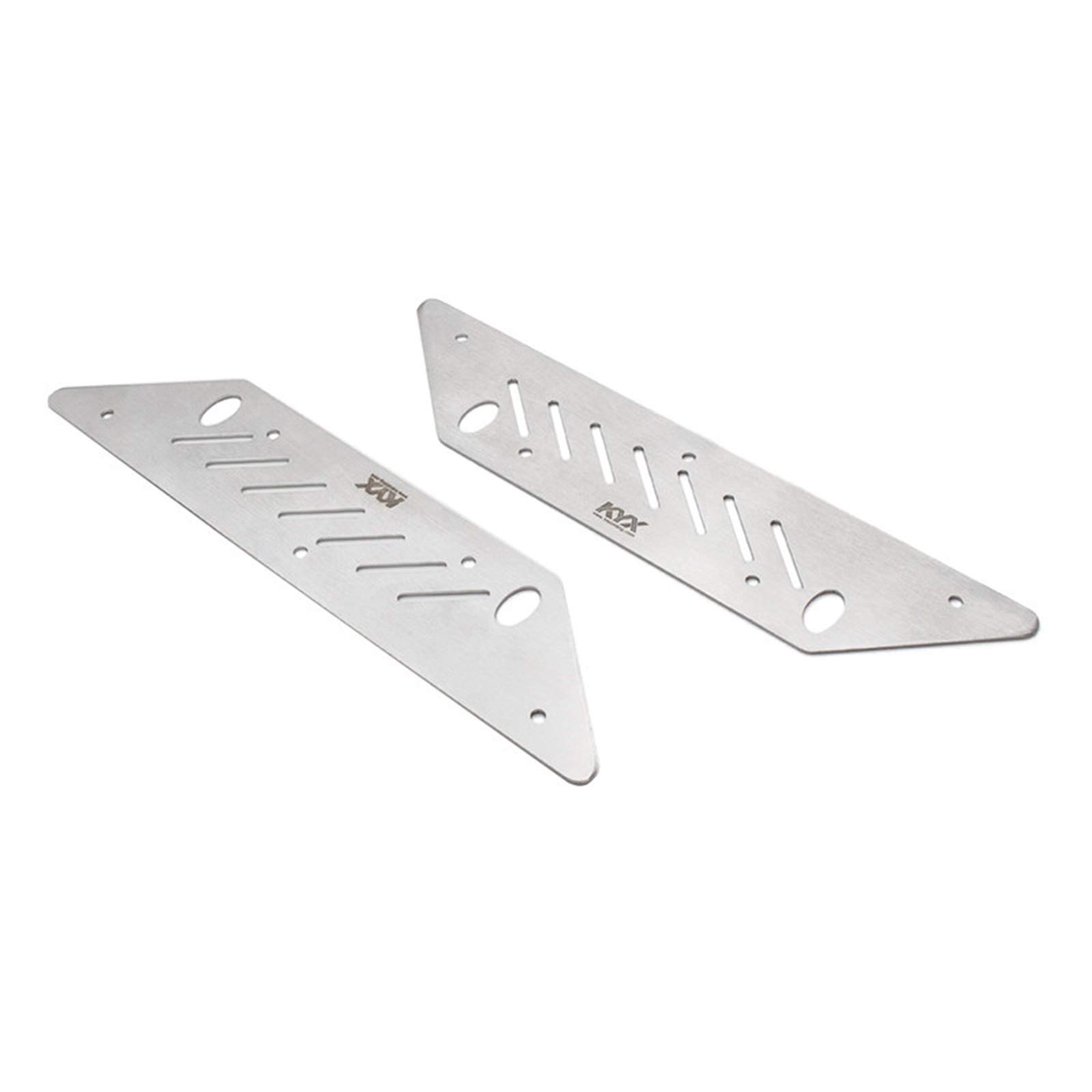 LICHIFIT KYX Stainless Steel Chassis Guard Plates Car Frame Bottom Protector for Axial Capra UTB RC Car Spare Parts