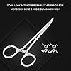 Qiilu Door Lock Actuator Repair Kit 4 Sets of Soles for Mercedes Benz C and E Class W203 W211 #2