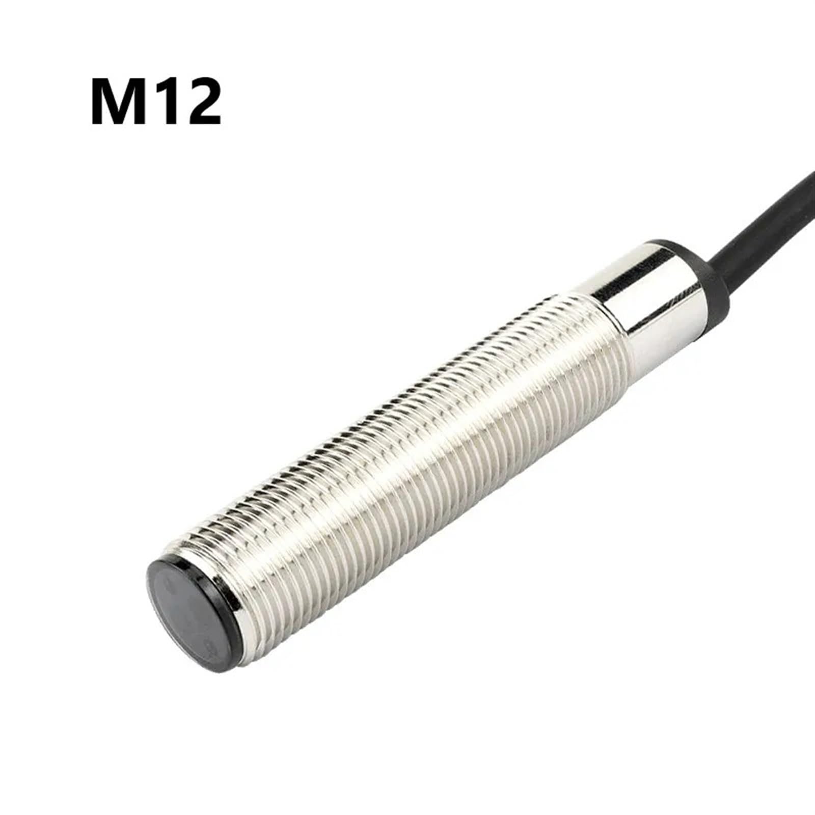 Interruptor de Sensor fotoeléctrico de reflexión difusa láser Invisible M3 M4 M5 M6 M8 interruptor inductivo infrarrojo de acero inoxidable(M8 NPN NO,150mm)