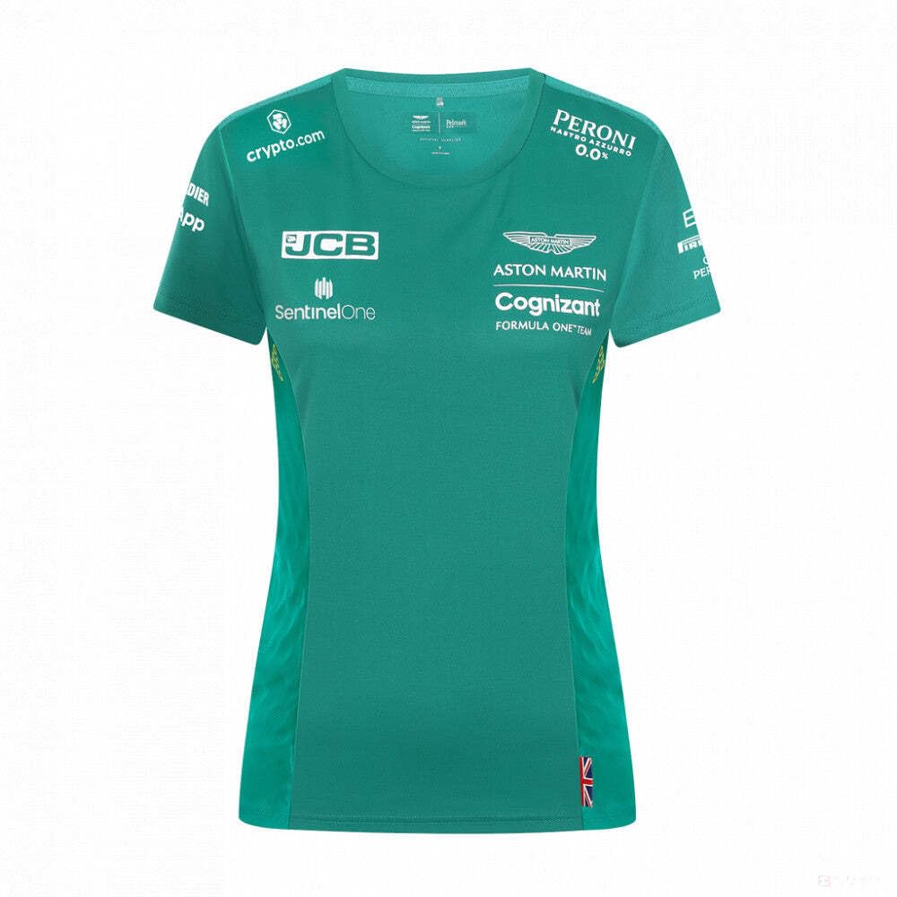Aston Martin Cognizant F1 2022 Women's Team T-Shirt, Green, M