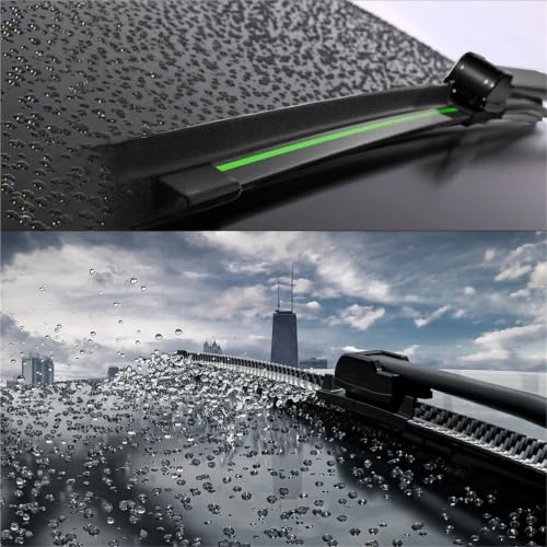 Balais d'essuie-glace Mercedes Classe E C207 structure flat-blade durable et précise - 3