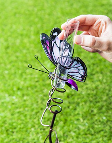 Evergreen Garden Glass Replacement Rain Gauge Tubes Maximum 5 Inches Measurement Set Of 2 #TOP3