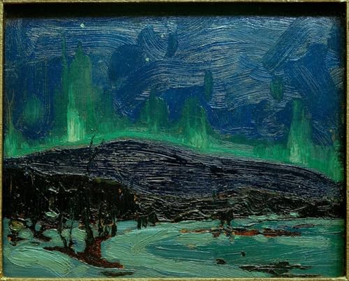 Cuadro en lienzo boreal Tom Thomson, el paisaje ideal para inspirar su oficina moderna