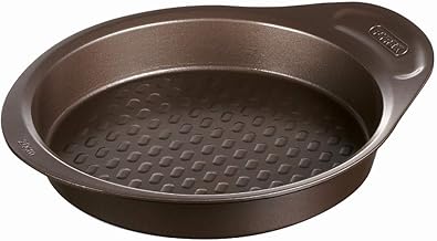 قالب كيك دائري من بايركس مقاس 20 سم 024147220 بمقبض كبير، اسود، مادة صناعية