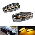 RZG 2x Seitenblinker klare Linse LED Blinker für Coupe Getz i10 Matrix Terracan Tucson XG Picanto Rio Sportage