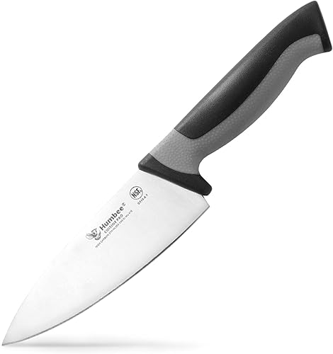 Miniatura 24 de Cuchillo de chef de 10 pulgadas, hoja de acero inoxidable de alto carbono certificada NSF – Mango ergonómico codificado por colores, cuchillo de