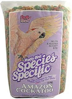 Pretty Bird 235013 Pretty Hi-Pro Food For Cockatoo, 20-Pound
